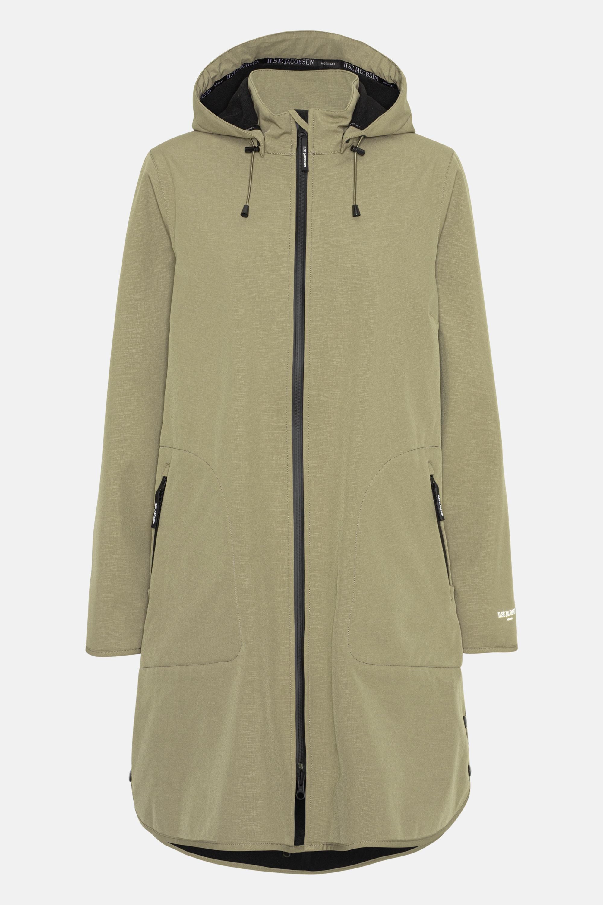 Softshell Raincoat A-line - Sage